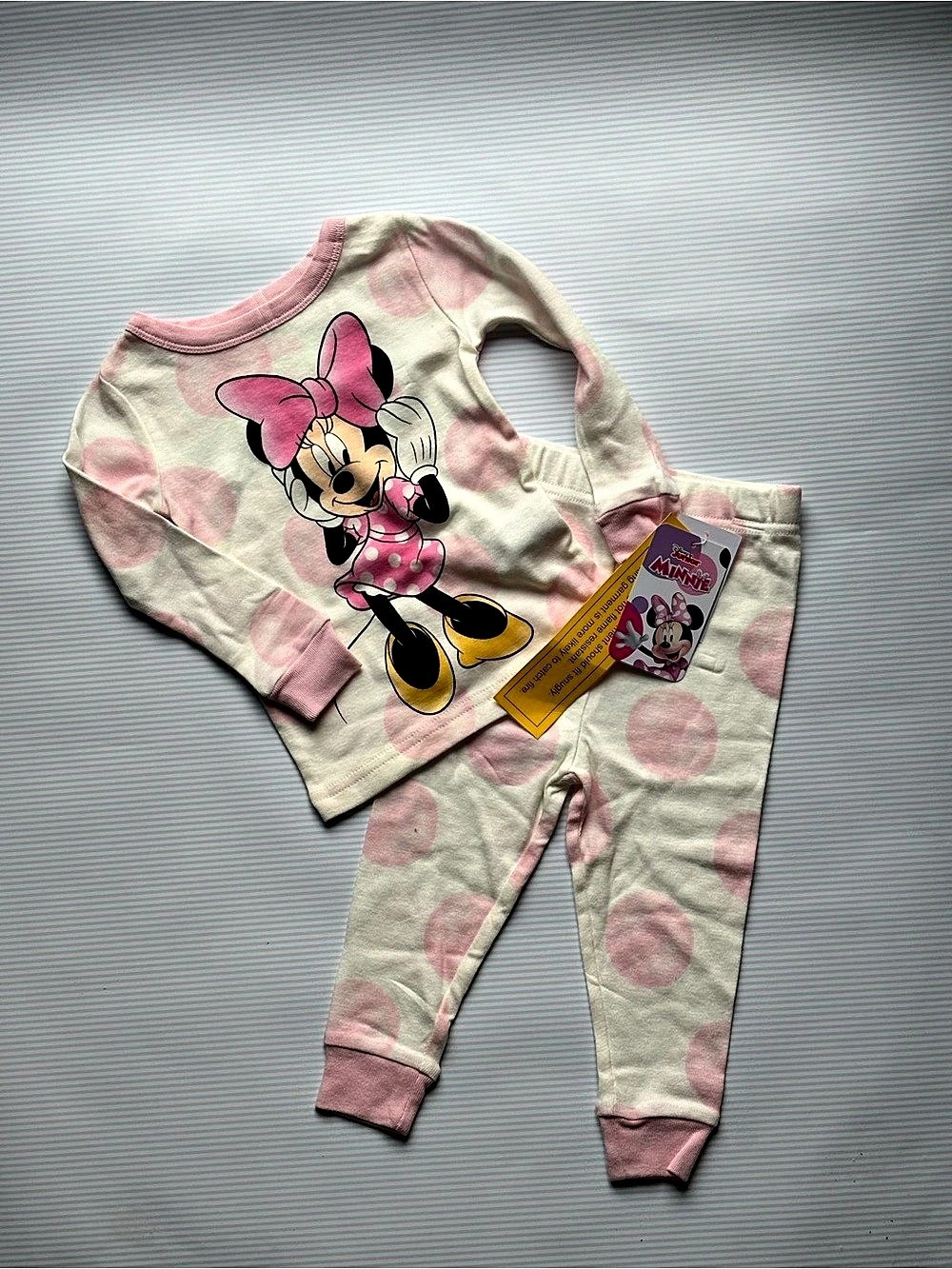 Disney Minnie Mouse 2-Piece Set Pink Baby 18M NWT